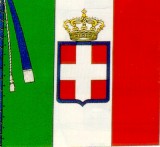 Bandiera del Regno di Sardegna e del Regno d'Italia 